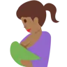 Breast-Feeding: Medium-Dark Skin Tone Emoji 🤱🏾 image - Twitter / X (Twemoji) style