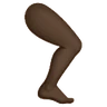 Leg: Dark Skin Tone Emoji 🦵🏿 image - Huawei Harmony OS style