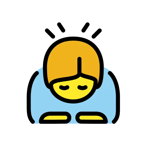 Person Bowing