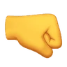 Emoji Jobbra néző ököl 🤜 image - Huawei Harmony OS style