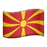 Flag: North Macedonia Emoji 🇲🇰 image - Apple style