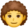 Person: Curly Hair Emoji 🧑‍🦱 image - Samsung style