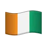 Flag: Côte D’ivoire Emoji 🇨🇮 image - Telegram style