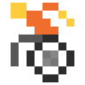 Person In Manual Wheelchair Emoji 🧑‍🦽 image - SerenityOS style