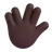 Vulcan Salute: Dark Skin Tone