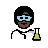 Scientist: Dark Skin Tone