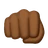 Oncoming Fist: Medium-Dark Skin Tone