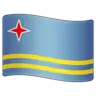 Flag: Aruba Emoji 🇦🇼 image - WhatsApp style