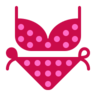 Bikini Emoji 👙 image - Microsoft Classic 2D style