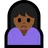 Person Frowning: Medium-Dark Skin Tone