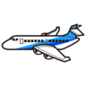 เครื่องบิน Emoji ✈ image - Emojidex style