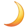 Crescent Moon Emoji 🌙 image - Samsung style