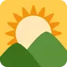 Sunrise Over Mountains Emoji 🌄 image - Twitter / X (Twemoji) style