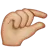 Pinching Hand: Medium-Light Skin Tone