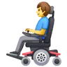 Man In Motorized Wheelchair Emoji 👨‍🦼 image - Samsung style