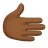 Rightwards Hand: Medium-Dark Skin Tone