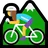 Woman Mountain Biking