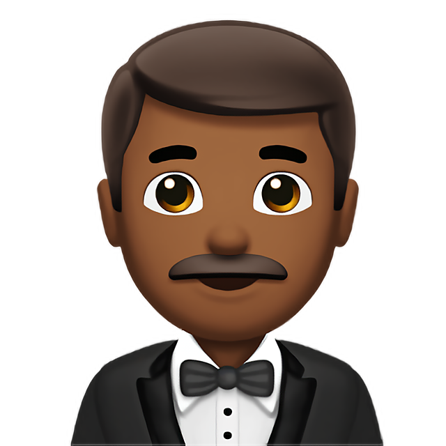 Man In Tuxedo: Medium-Dark Skin Tone