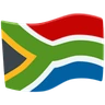 Flag: South Africa Emoji 🇿🇦 image - Facebook Messenger (2016) style