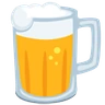 แก้วเบียร์ Emoji 🍺 image - Facebook Messenger (2016) style