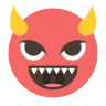Diablotin Emoji 👿 image - EmojiTwo style