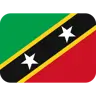 Flag: St. Kitts & Nevis Emoji 🇰🇳 image - Twitter / X (Twemoji) style