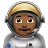 Man Astronaut: Medium-Dark Skin Tone