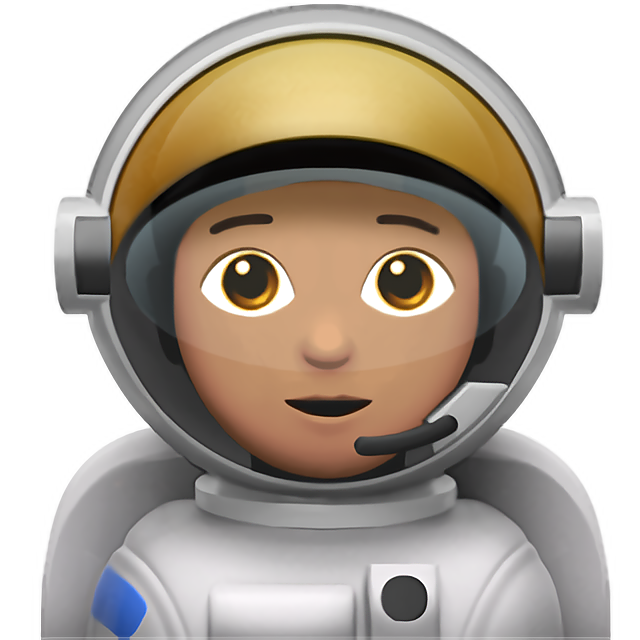 Astronaut: Medium Skin Tone