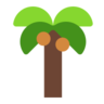 Emoji pálmafa 🌴 image - Microsoft Classic 2D style