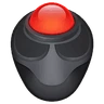 Boule de commande (un trackball) Emoji 🖲 image - Huawei Harmony OS style