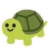 Turtle Emoji 🐢 image - Google Noto Color Animated style