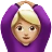 Woman Gesturing Ok: Medium-Light Skin Tone