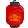 Emoji Izakaya Lantern 🏮 image - Facebook Messenger (2016) style