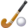 Emoji Field Hockey Stick și Ball 🏑 image - Samsung style