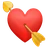Cuore con freccia