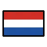 Flag: Netherlands Emoji 🇳🇱 image - OpenMoji style