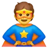 Super héros Emoji 🦸 image - Samsung style