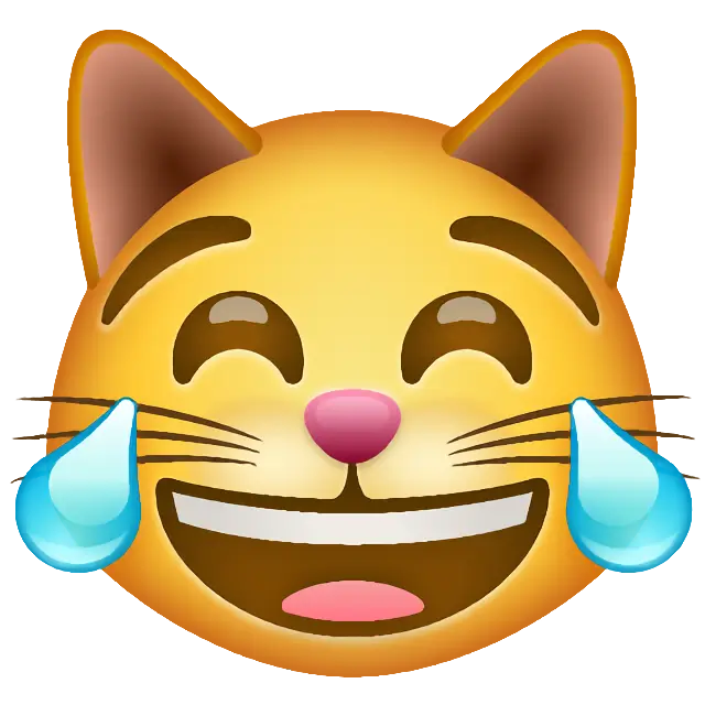Cat With Tears Of Joy