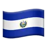 Flag: El Salvador Emoji 🇸🇻 image - Apple style