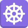 Emoji Dharma kerék ☸ image - Skype style