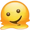 Melting Face Emoji 🫠 image - WhatsApp style