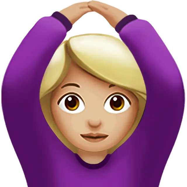 Woman Gesturing Ok: Medium-Light Skin Tone