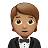 Person In Tuxedo: Medium Skin Tone