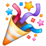 Festa popper Emoji 🎉 image - Samsung style