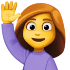 Person Raising Hand