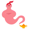 Woman Genie Emoji 🧞‍♀️ image - Tossface style