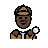 Man Detective: Dark Skin Tone