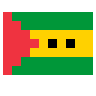Flag: São Tomé & Príncipe Emoji 🇸🇹 image - SerenityOS style