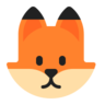 Twarz Lisa Emoji 🦊 image - Microsoft Classic 2D style