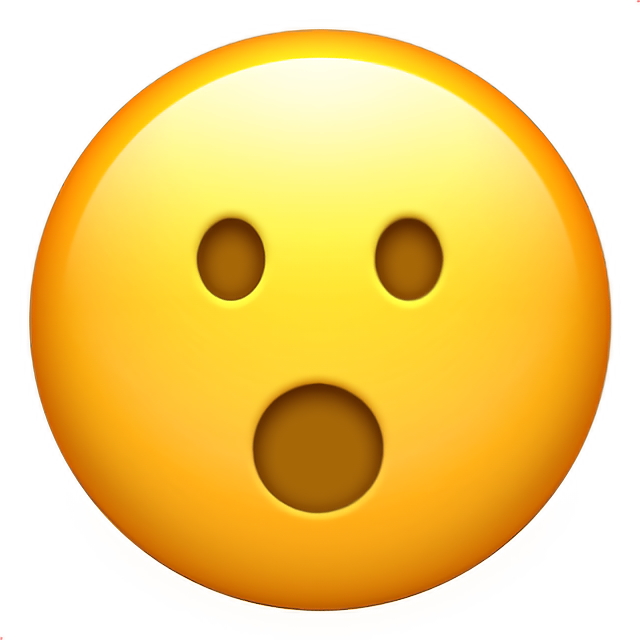 Emoji di stupore